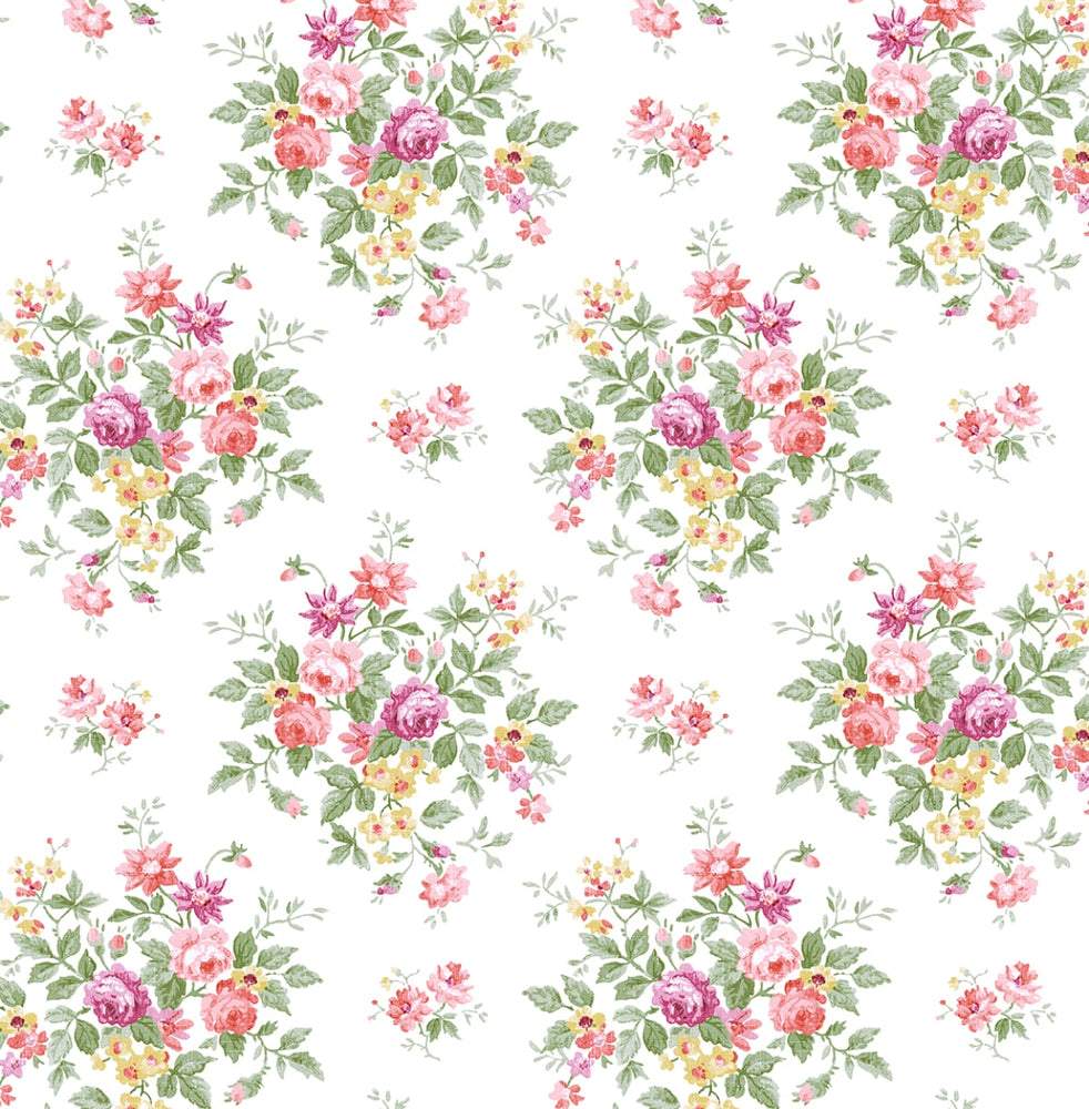 NW50501 floral peel and stick wallpaper from NextWall