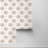 NW50501 floral peel and stick wallpaper roll from NextWall