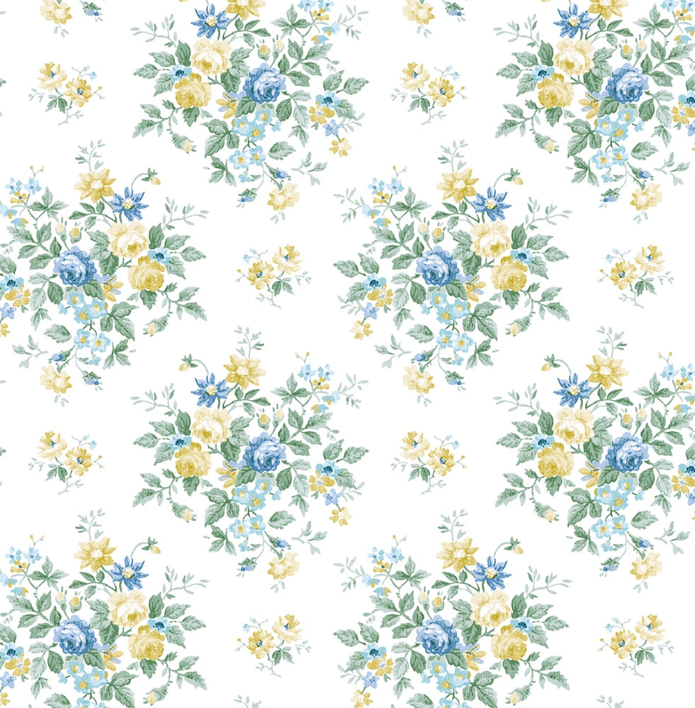 NW50502 floral peel and stick wallpaper from NextWall