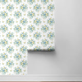 NW50502 floral peel and stick wallpaper roll from NextWall