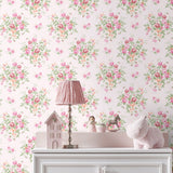 NW50511 floral peel and stick wallpaper decor from NextWall