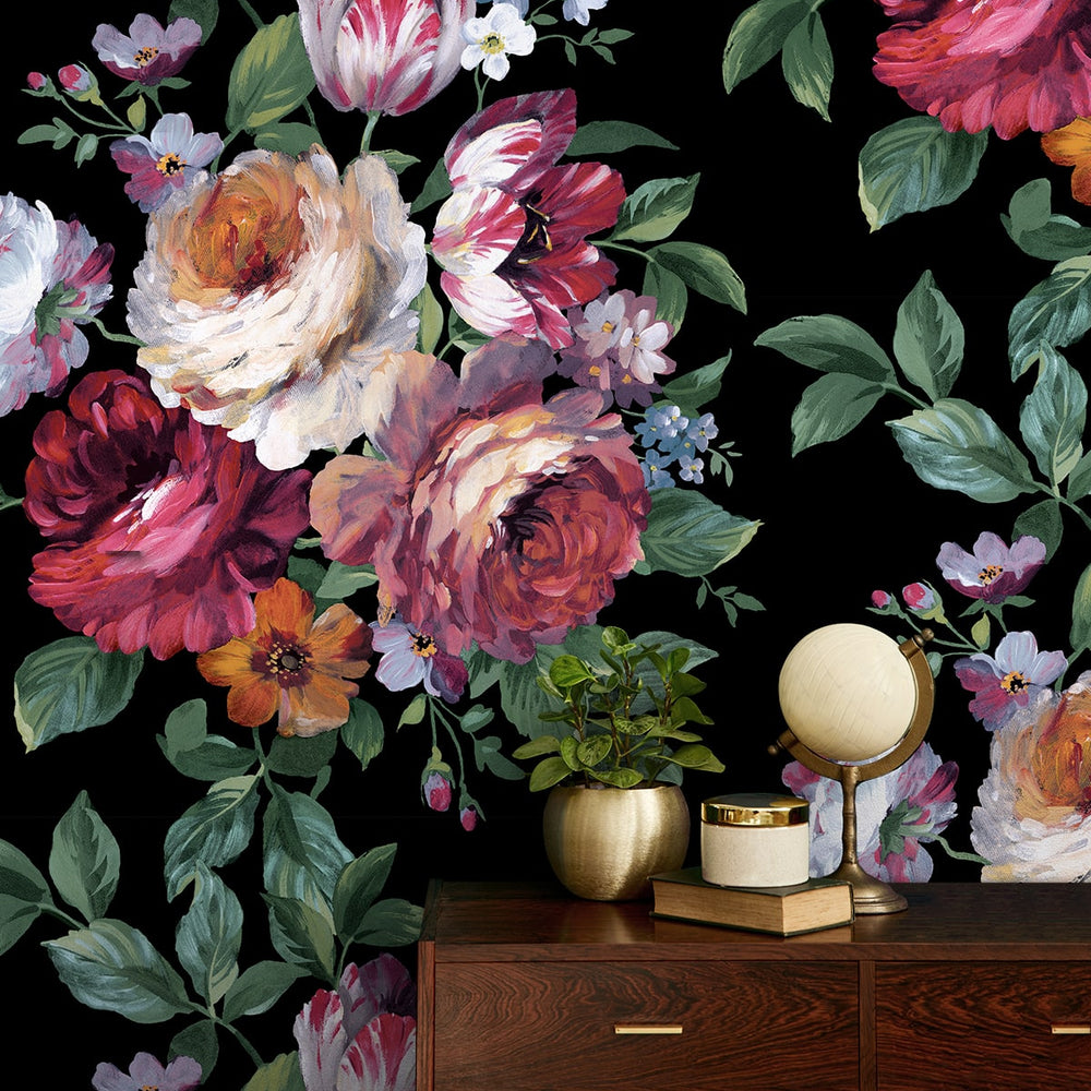 
                  
                    NW50600 floral peel and stick wallpaper decor from NextWall
                  
                