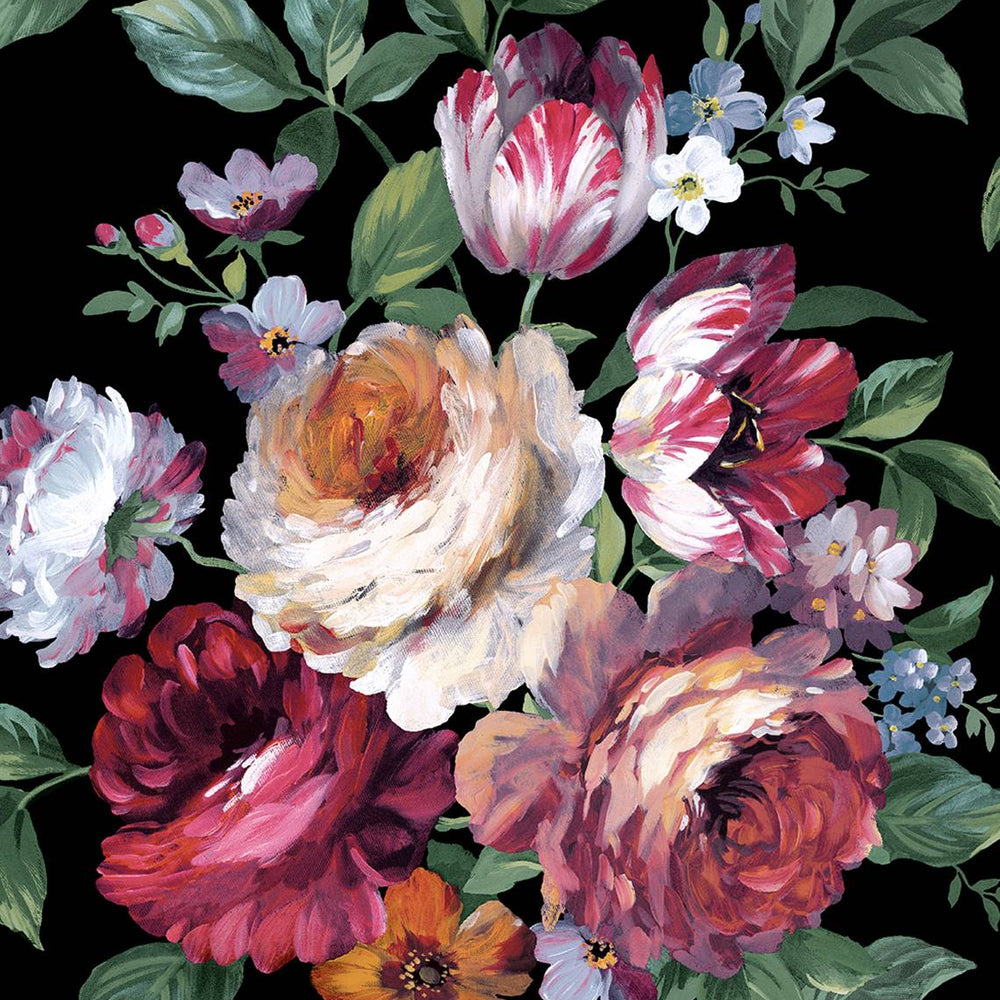 NW50600 floral peel and stick wallpaper from NextWall