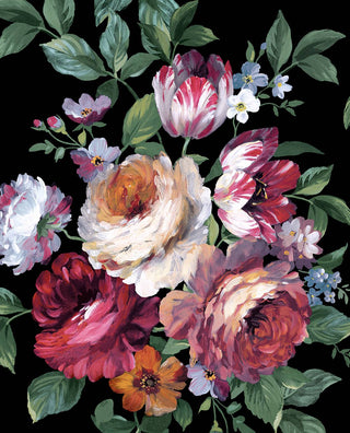 NW50600 floral peel and stick wallpaper from NextWall