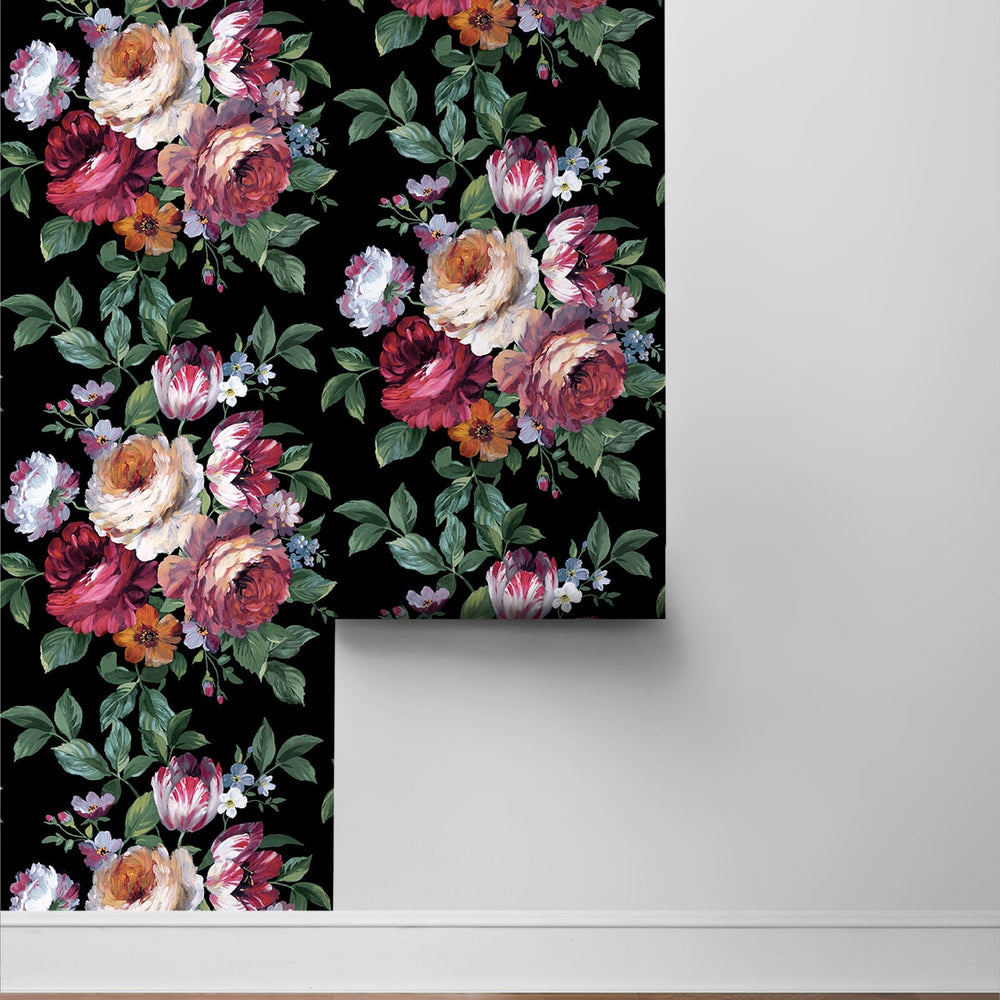 
                  
                    NW50600 floral peel and stick wallpaper roll from NextWall
                  
                