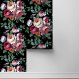 NW50600 floral peel and stick wallpaper roll from NextWall