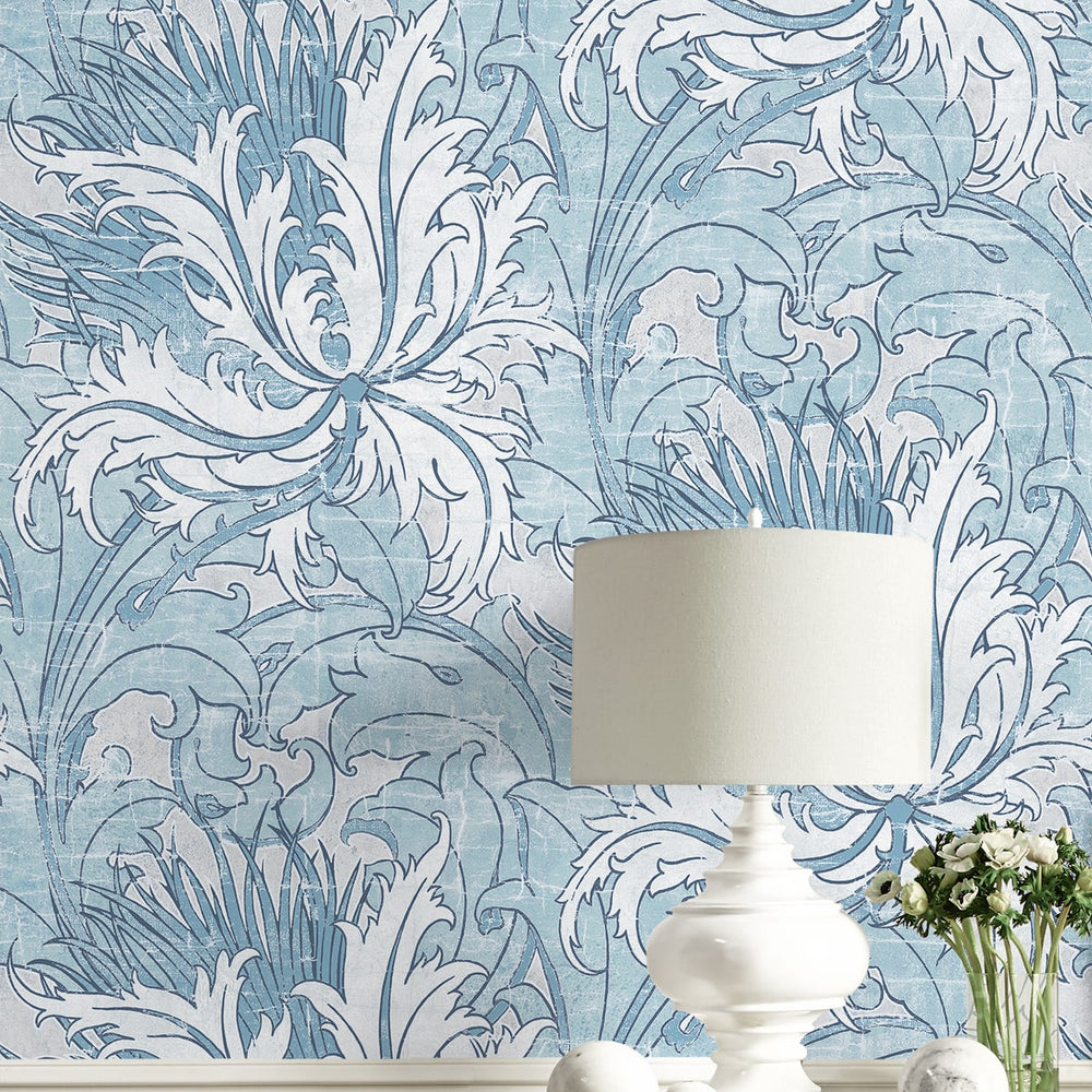 
                  
                    NW50702 vintage floral peel and stick wallpaper decor from NextWall
                  
                