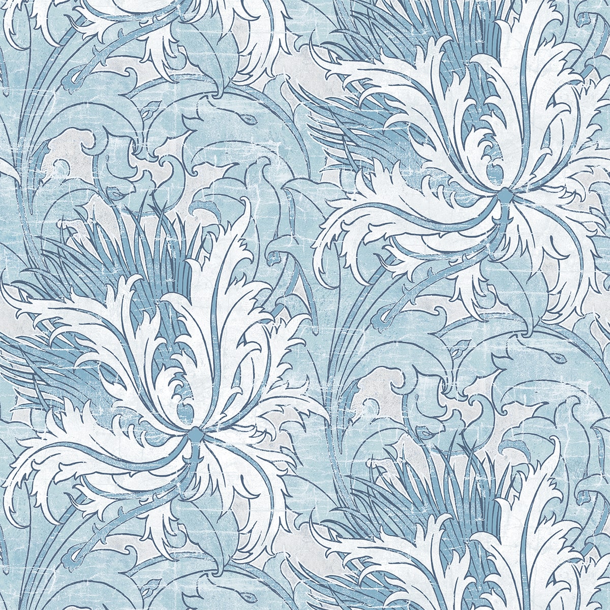 NW50702 vintage floral peel and stick wallpaper from NextWall