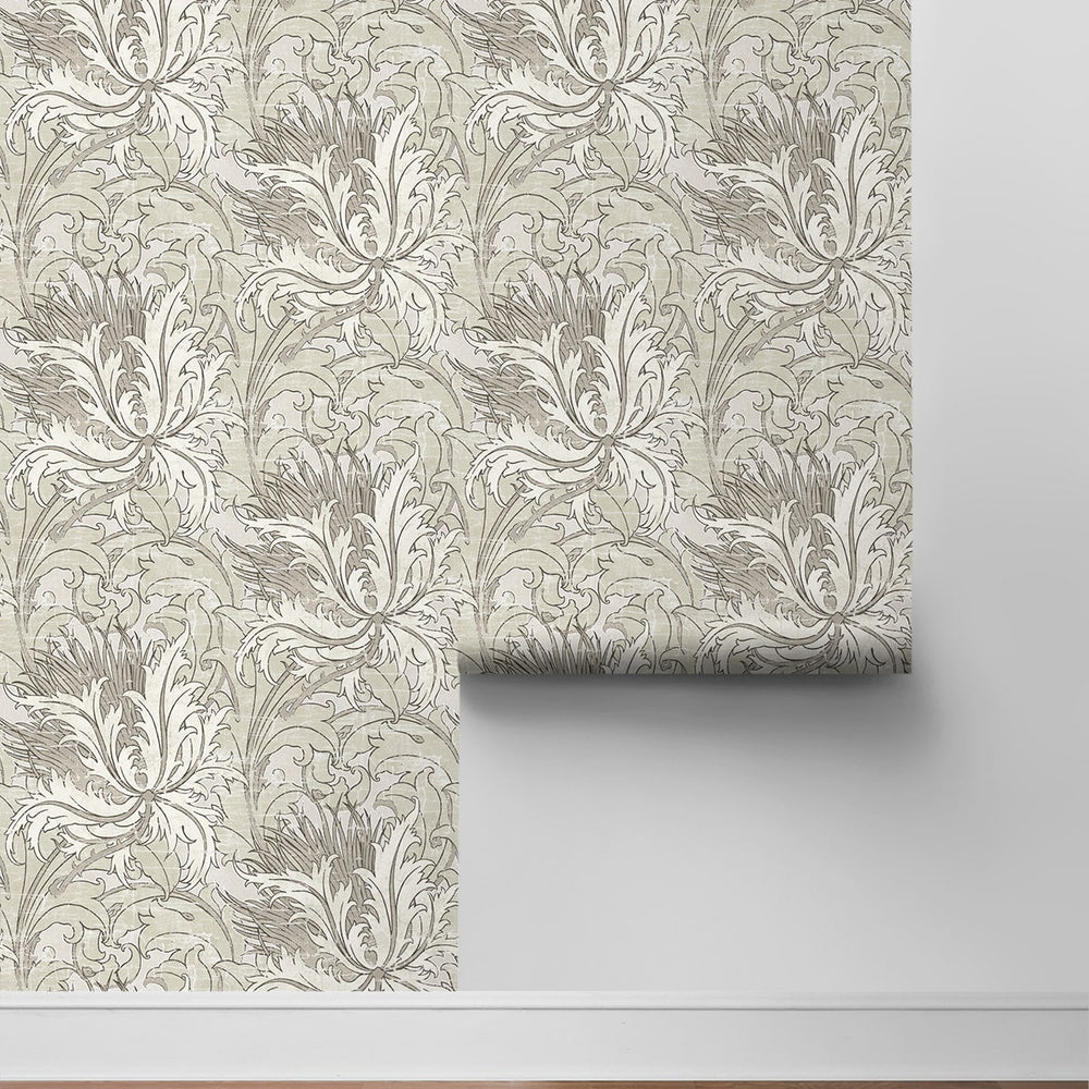 
                  
                    NW50708 vintage floral peel and stick wallpaper roll from NextWall
                  
                