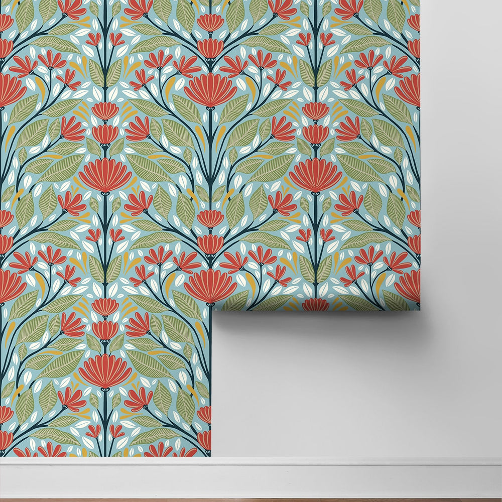 
                  
                    NW50802 floral peel and stick wallpaper roll from NextWall
                  
                