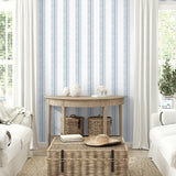 NW51002 striped peel and stick wallpaper decor from NextWall