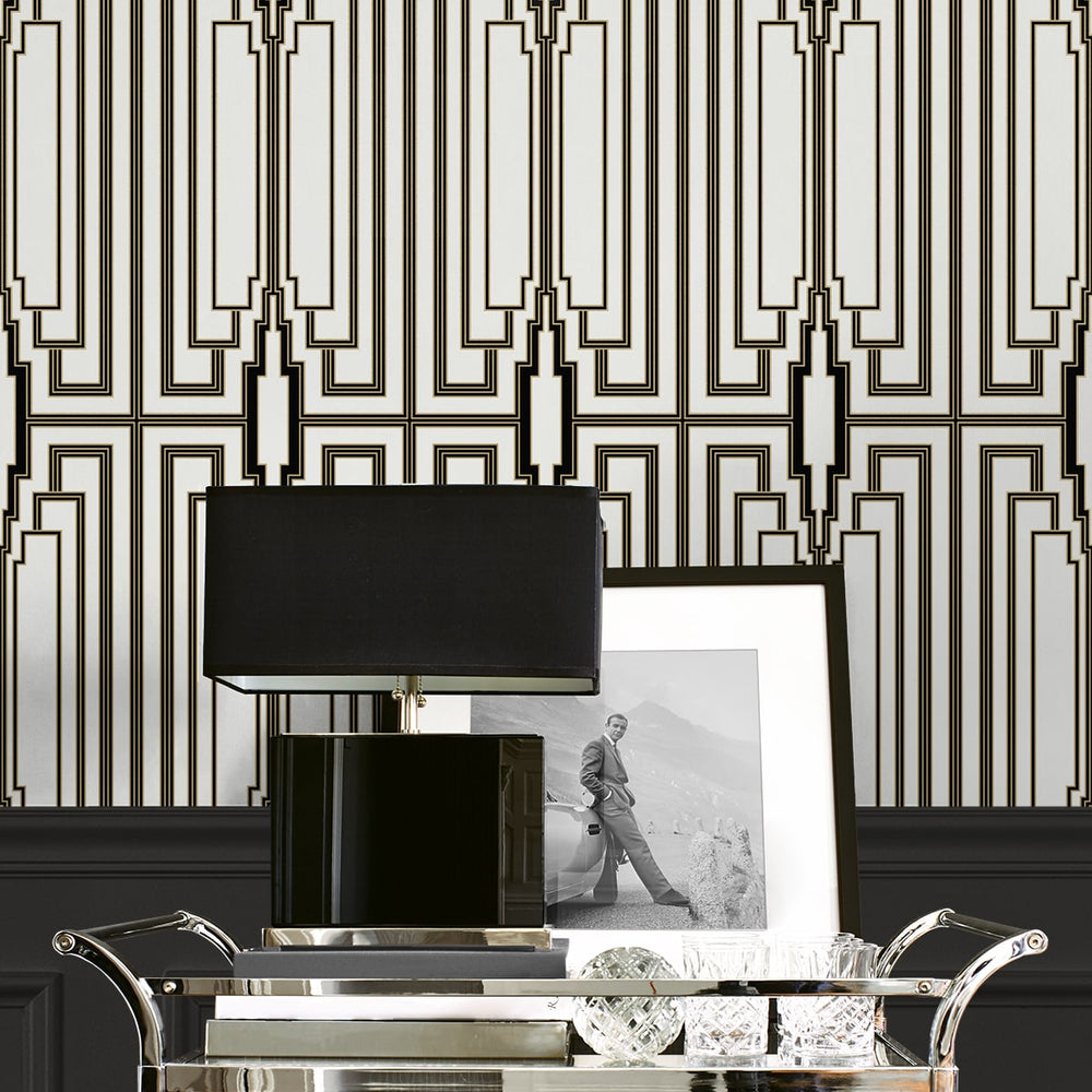 
                  
                    NW51100 geometric peel and stick wallpaper decor from NextWall
                  
                
