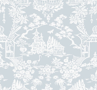 NW51202 chinoiserie peel and stick wallpaper from NextWall