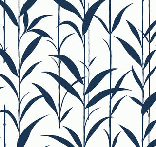 NW51402 bamboo leaf peel and stick wallpaper from NextWall
