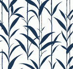Bamboo Silhouette Premium Screen Printed Peel and Stick Removable Wallpaper