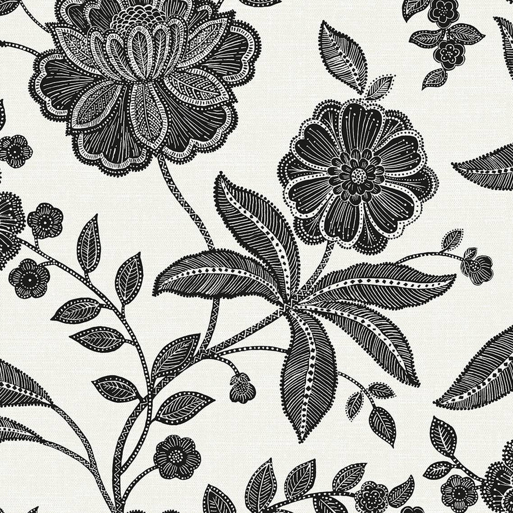 
                  
                    NW51600 jacobean floral peel and stick wallpaper from NextWall
                  
                