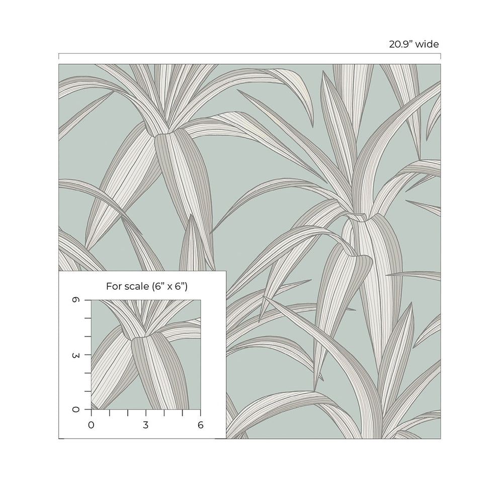 
                  
                    NW51702 plant peel and stick wallpaper scale from NextWall
                  
                