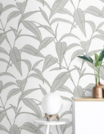 NW51808 leaf peel and stick wallpaper decor from NextWall