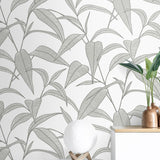 NW51808 leaf peel and stick wallpaper decor from NextWall