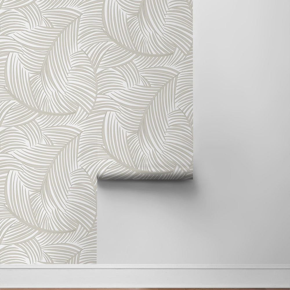 
                  
                    NW51907 palm leaf peel and stick wallpaper roll from NextWall
                  
                