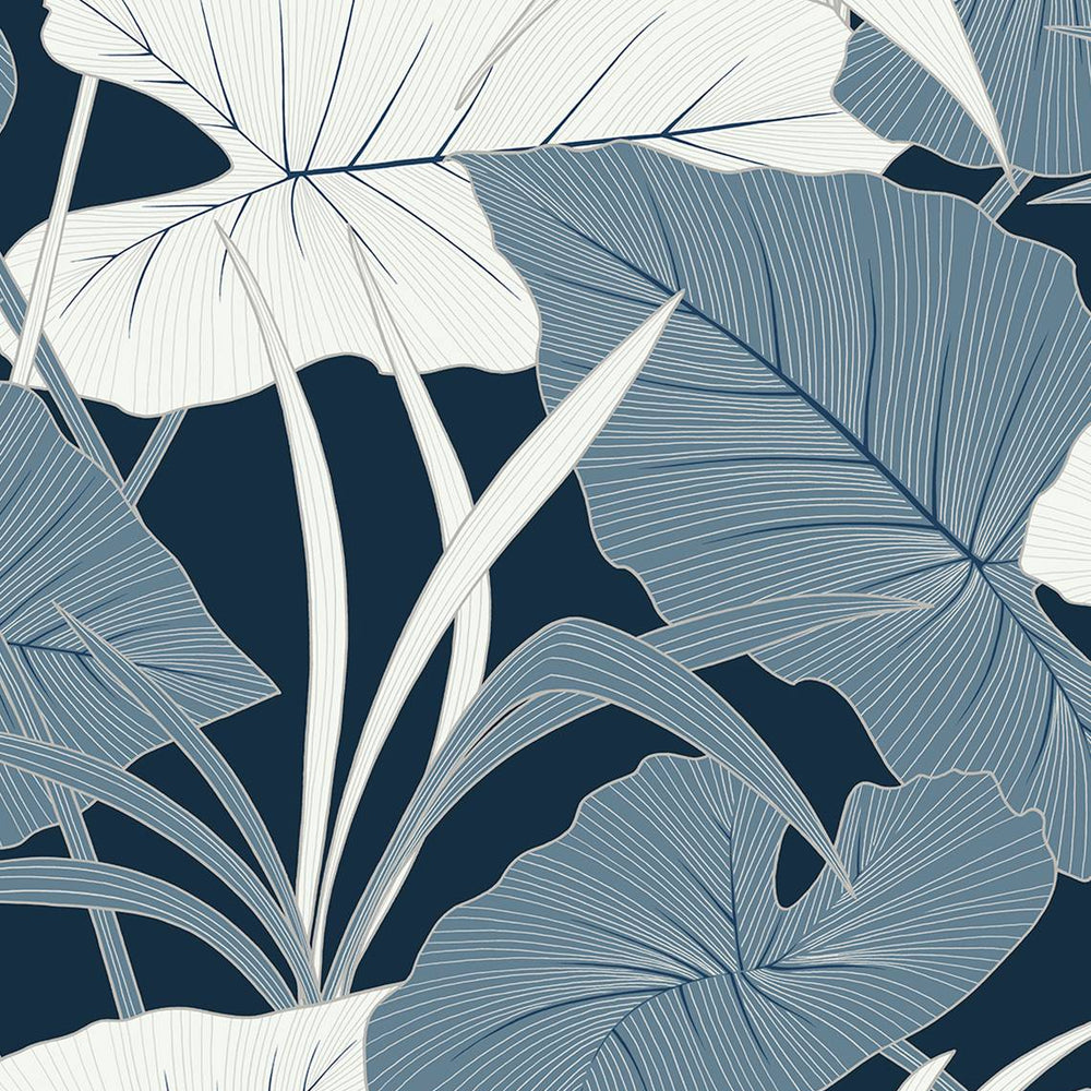 
                  
                    NW52002 elephant leaf peel and stick wallpaper from NextWall
                  
                