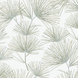 NW52104 pine needle botanical peel and stick wallpaper from NextWall