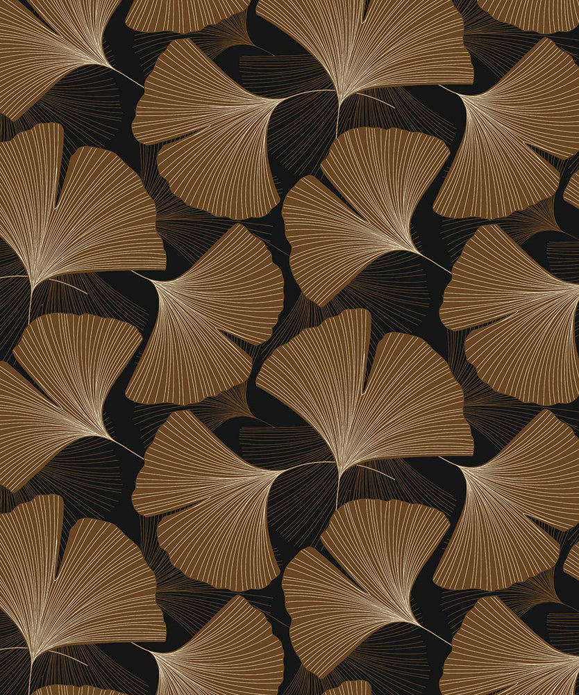 NW52206 gingko leaf peel and stick wallpaper from NextWall