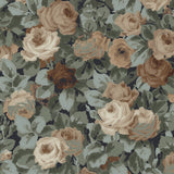 NW52402 rose garden floral peel and stick wallpaper from NextWall