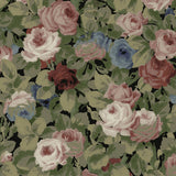 NW52411 rose garden floral peel and stick wallpaper from NextWall