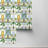 NW52600 tropical peel and stick wallpaper roll from NextWall