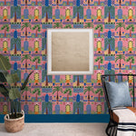 NW52601 tropical peel and stick wallpaper accent from NextWall