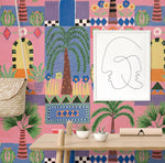 NW52601 tropical peel and stick wallpaper decor from NextWall