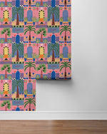 NW52601 tropical peel and stick wallpaper roll from NextWall
