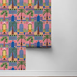 NW52601 tropical peel and stick wallpaper roll from NextWall