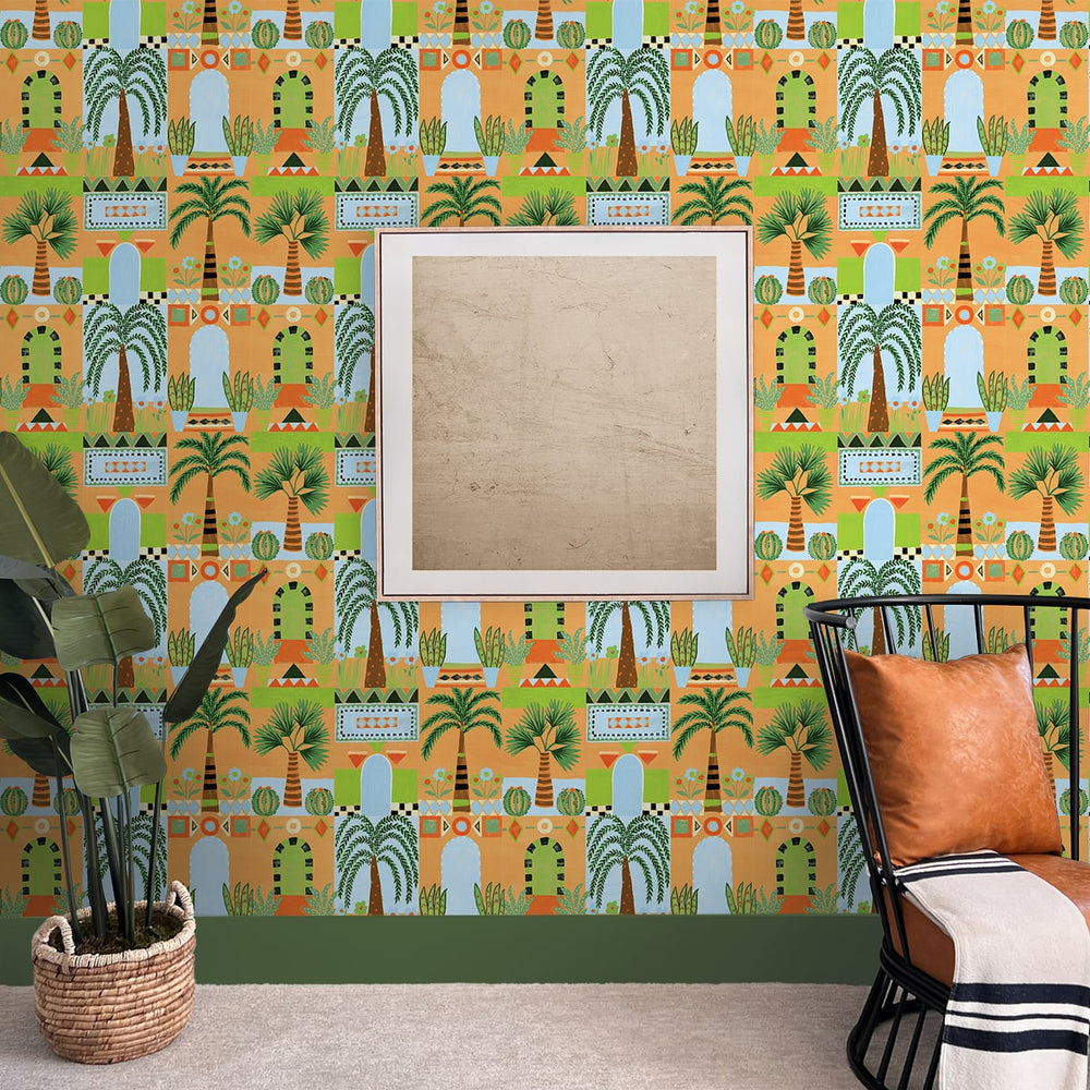 
                  
                    NW52606 tropical peel and stick wallpaper decor from NextWall
                  
                