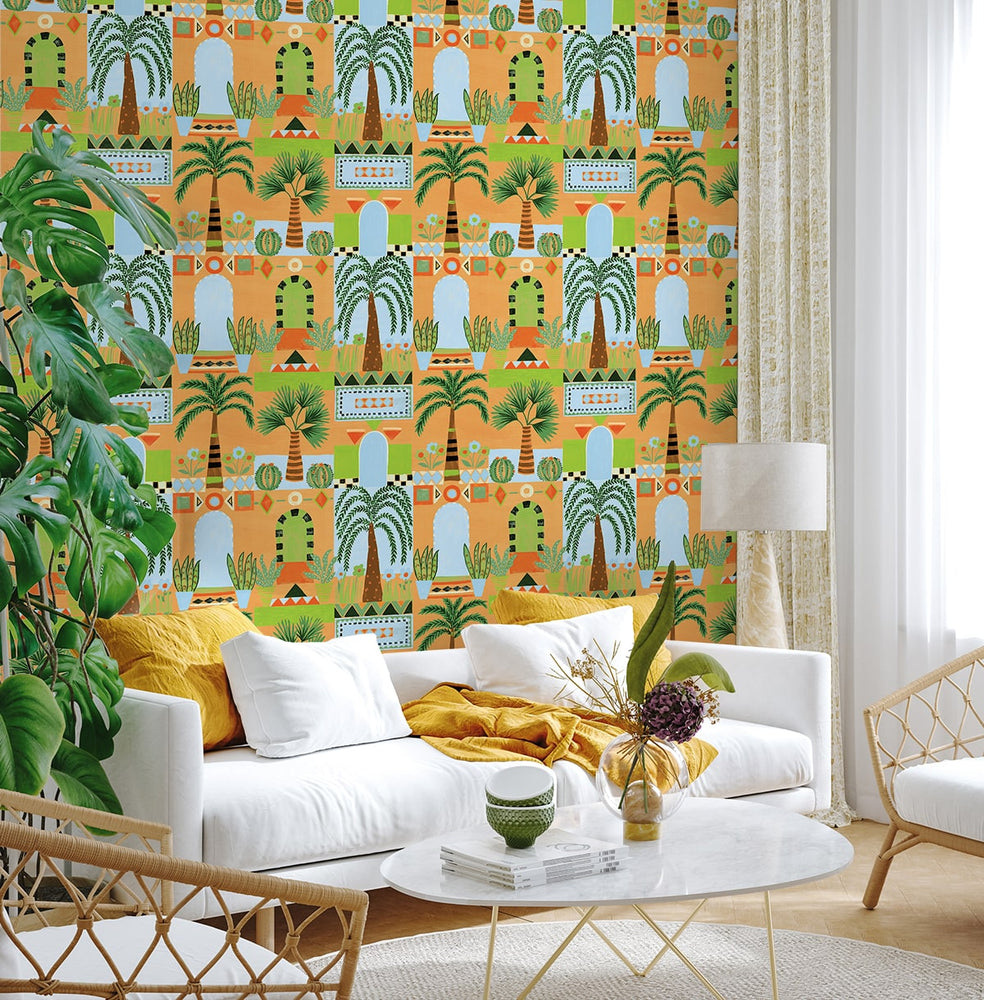NW52606 tropical peel and stick wallpaper home from NextWall