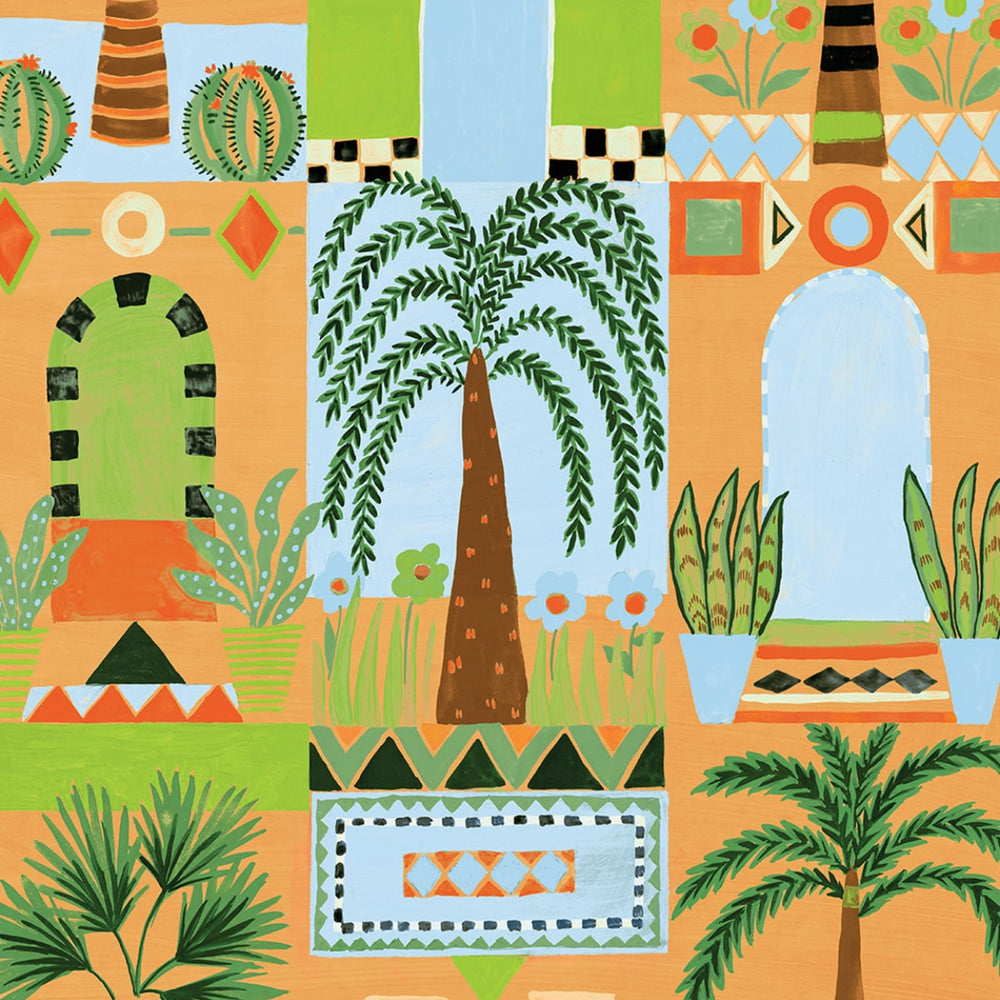 
                  
                    NW52606 tropical peel and stick wallpaper from NextWall
                  
                