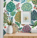 NW52701 floral peel and stick wallpaper decor from NextWall