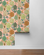 NW52721 floral peel and stick wallpaper roll from NextWall