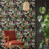 NW52800 tropical peel and stick wallpaper accent from NextWall