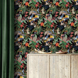 NW52800 tropical peel and stick wallpaper entryway from NextWall