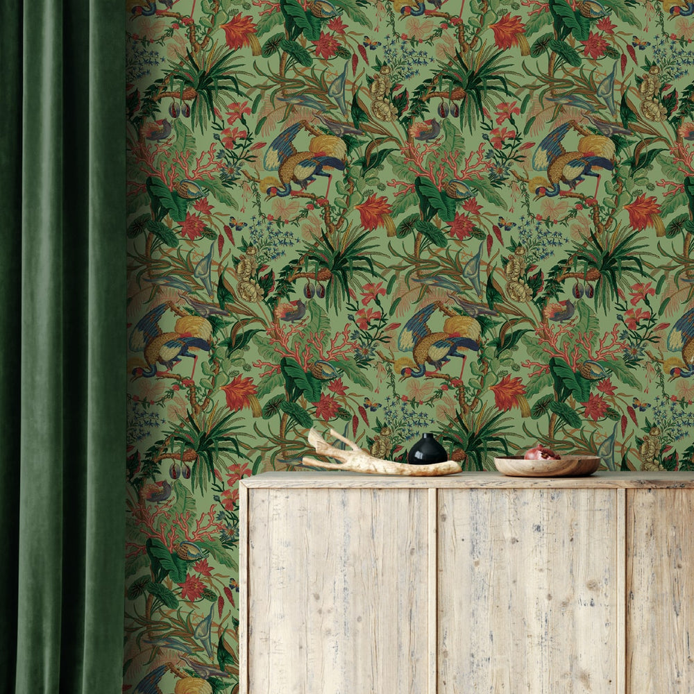 
                  
                    NW52804 tropical peel and stick wallpaper decor from NextWall
                  
                