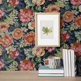 NW52922 floral peel and stick wallpaper accent from NextWall
