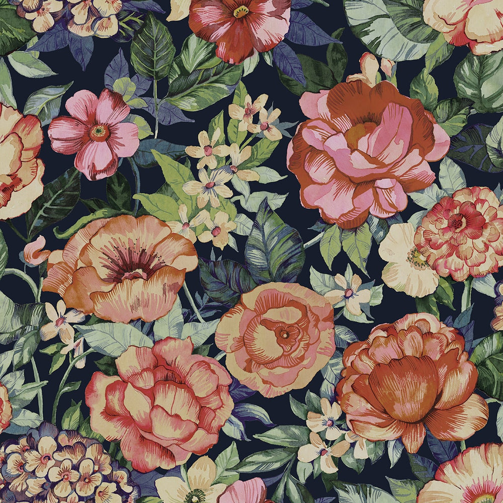 
                  
                    NW52922 floral peel and stick wallpaper from NextWall
                  
                