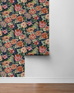 NW52922 floral peel and stick wallpaper roll from NextWall