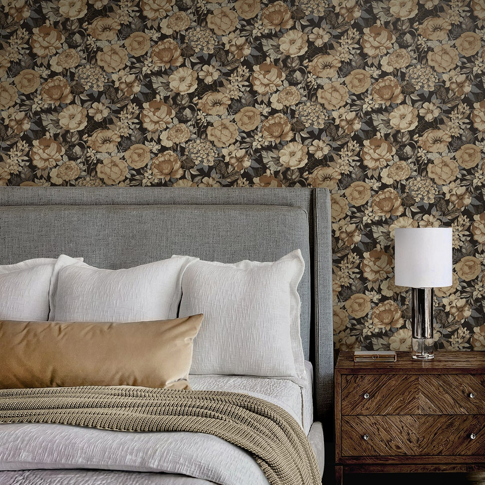
                  
                    NW52926 floral peel and stick wallpaper bedroom from NextWall
                  
                