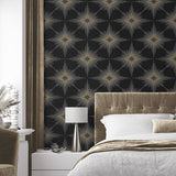 NW53000 geometric peel and stick wallpaper self adhesive renter friendly wallcovering bedroom