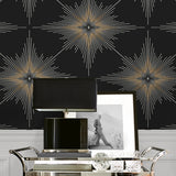 NW53000 geometric peel and stick wallpaper self adhesive renter friendly wallcovering decor