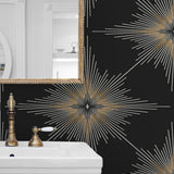 NW53000 geometric peel and stick wallpaper self adhesive renter friendly wallcovering accent