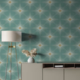 NW53004 geometric peel and stick wallpaper self adhesive renter friendly wallcovering entryway